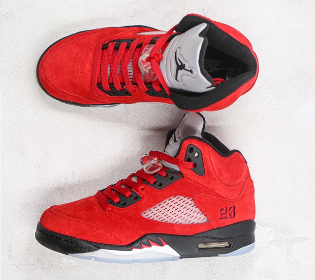 Women Air Jordan Shoes 5 Raging Bull